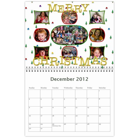 Calendar 2012 By Ryan Rampton Dec 2012