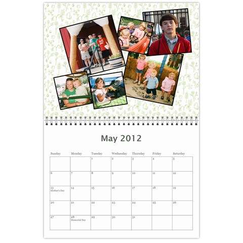 Calendar 2012 By Ryan Rampton May 2012