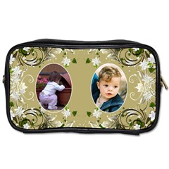 Floral Toiletries Bag (2 sided) - Toiletries Bag (Two Sides)