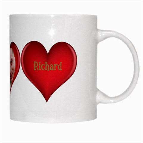 Love Heart Mug By Deborah Right