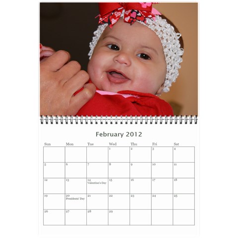 Christmas Calendar By Tina Rosamond Feb 2012