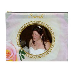 pastel rose XL cosmetic bag (7 styles) - Cosmetic Bag (XL)