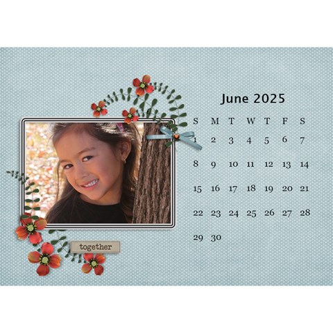 Desktop Calendar 8 5  X 6  Cherished Memories By Jennyl Jun 2025