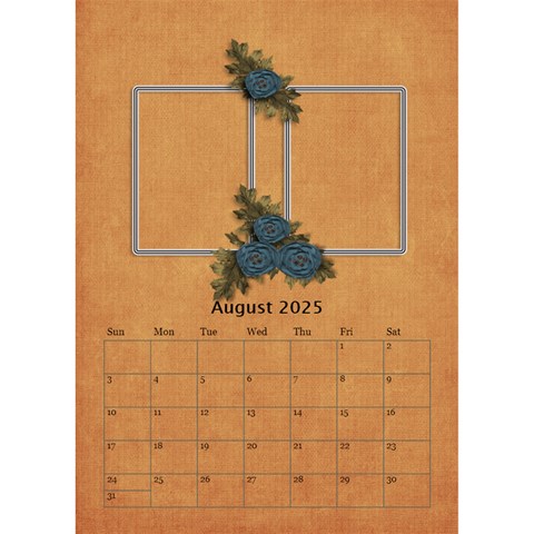 Desktop Calendar 6  X 8 5 : Cherished Memories By Jennyl Aug 2025