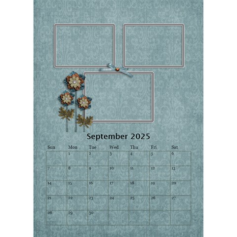 Desktop Calendar 6  X 8 5 : Cherished Memories By Jennyl Sep 2025