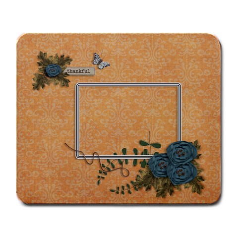 Large Mousepad: Thankful 4 By Jennyl Front