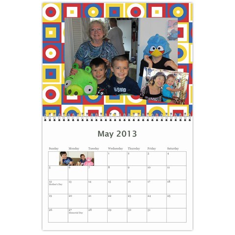 Calendar May 2013