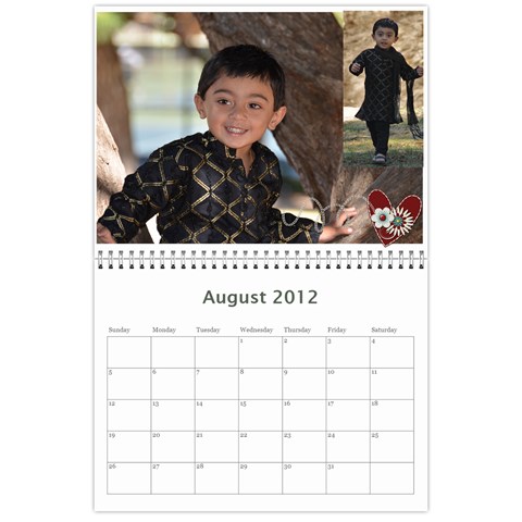 Calender 2012 By Sreelatha Aug 2012