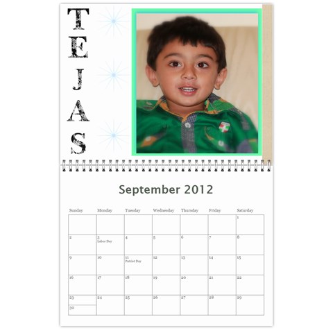 Calender 2012 By Sreelatha Sep 2012