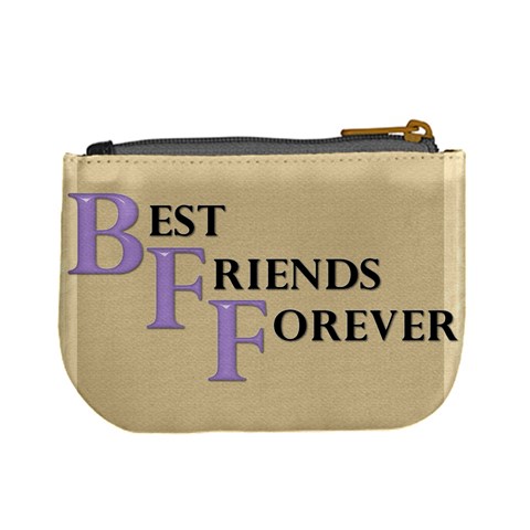 Best Friends Forever Mini Coin Purse By Lil Back