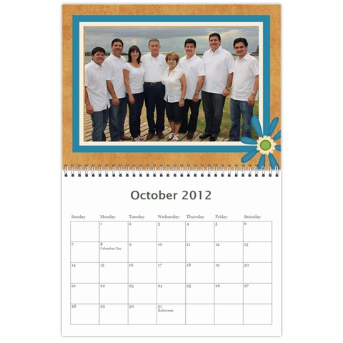 Calendario Ayton By Edna Oct 2012