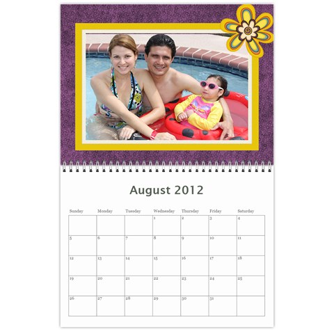 Calendario Ayton By Edna Aug 2012