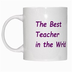 teacher - White Mug