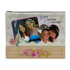 Best Friends Forever XL Cosmetic Bag (7 styles) - Cosmetic Bag (XL)