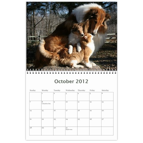 Puppy Calendar By Dschroeder Arvig Net Oct 2012