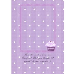 Be My Valentine Cupcake Card