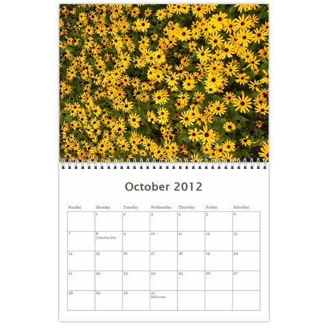 Nature Calendar By Hadassa Seliger Oct 2012