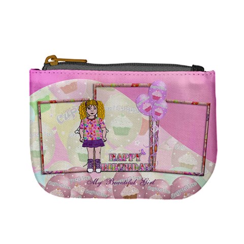 My Beautiful Girl Purse By Claire Mcallen Front