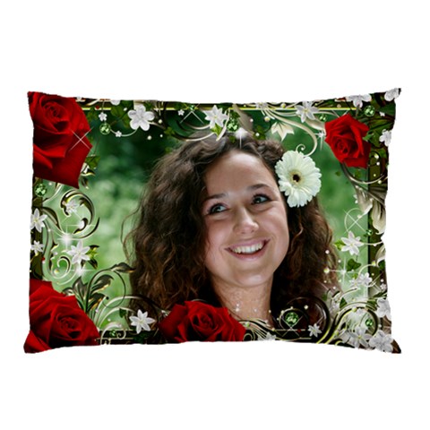 For The Love Of Roses Pillow Case (2 Sided) By Deborah Back