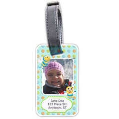 My Back Yard - Luggage Tag 1 Side B