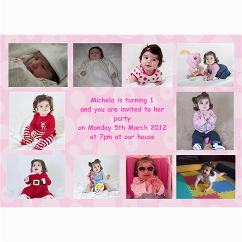 1year By Joseph Busuttil 7 x5  Photo Card - 9