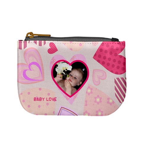 Baby Love Coin Purse By Birkie Front