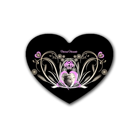 Precious Moments Heart Coaster By Birkie Front