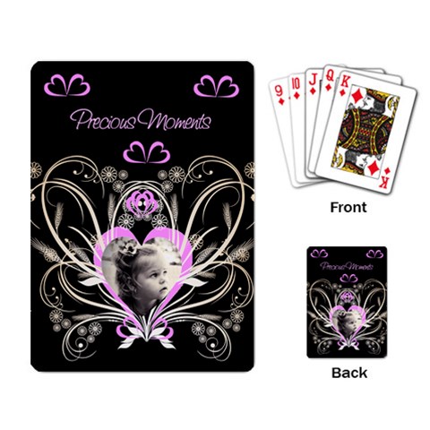 Precious Moments Playing Cards By Birkie Back