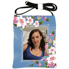 Pink floral Sling Bag - Shoulder Sling Bag