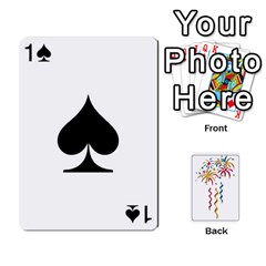 Hanabi w/ Regular Deck Symbols - Playing Cards 54 Designs (Rectangle)