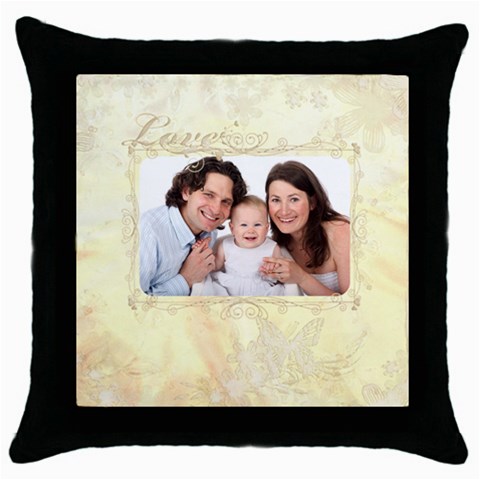 Family Love Cushion Cover By Catvinnat Front