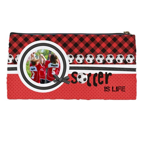 Soccer Pencil Case By Mikki Back