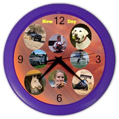 sunshine Country clock - Color Wall Clock