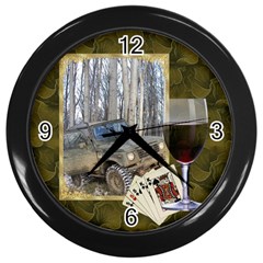Games Room clock - Wall Clock (Black)