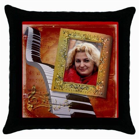 My Sweetheart Throw Pillow By Deborah Front