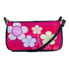 flower power handbag - Shoulder Clutch Bag