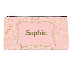 Name and Photo Pink Pencil Case