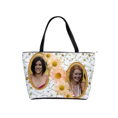 Apricot daisy shoulder bag - Classic Shoulder Handbag