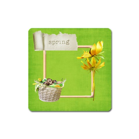 Spring Magnet By Elena Petrova Front