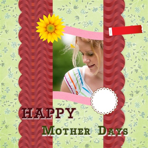 Mothers Day By Joely 12 x12  Scrapbook Page - 1