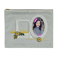 XL Cosmetic Bag - Happiness 2 (7 styles) - Cosmetic Bag (XL)