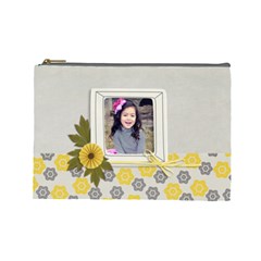 LARGE- Cosmetic Bag- Happiness 3 (7 styles) - Cosmetic Bag (Large)