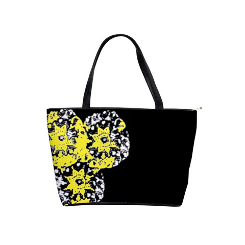 Dandelion1 Shoulder Bag (2 Sides) By Riksu Front