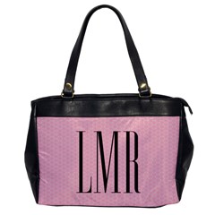 Monogram Handbag - Oversize Office Handbag