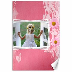 Little Princess Unstretched 12x18 Canvas - Canvas 12  x 18 