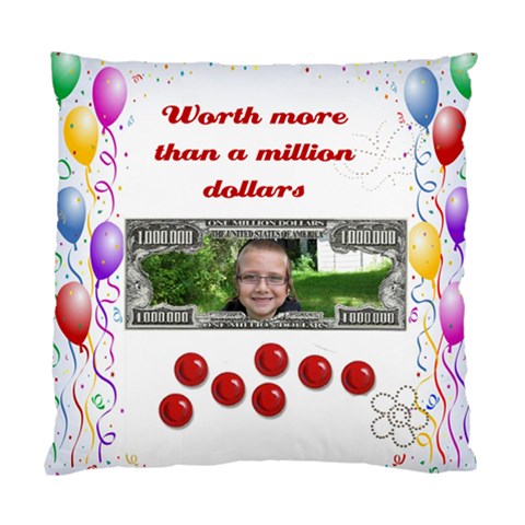 Grandkid Cushion By Malky Front