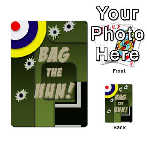 Bag The Hun Card Back 25