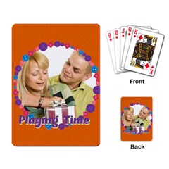 playing time - Playing Cards Single Design (Rectangle)
