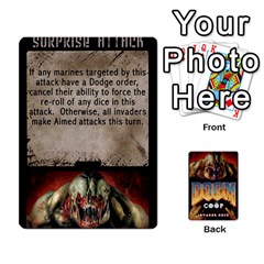Doom Coop Invader - Playing Cards 54 Designs (Rectangle)