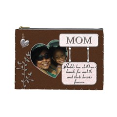 mom and Jayna - Cosmetic Bag (Large)